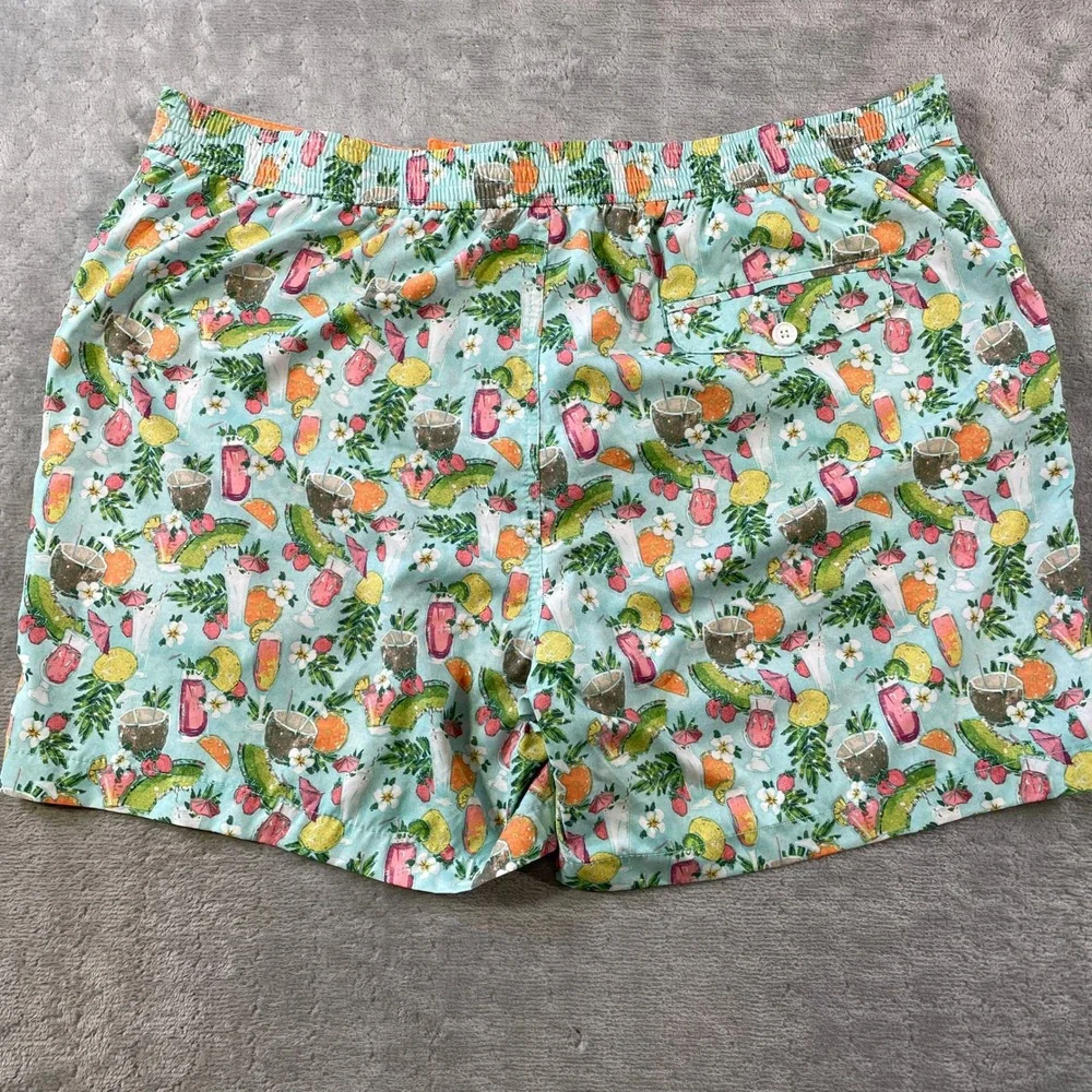 Tommy Bahama‎ Swim Trunks Mens XXL Tropical Cocktail Board Shorts Beach Vacation
